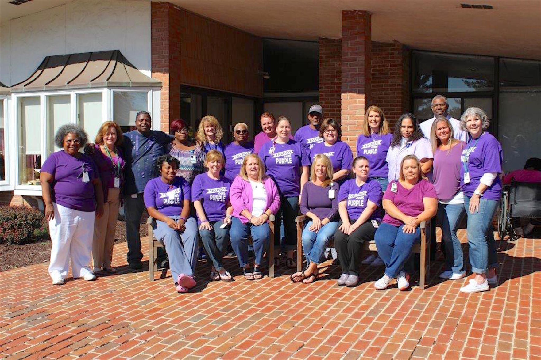 The Pines supports Talbot Goes Purple